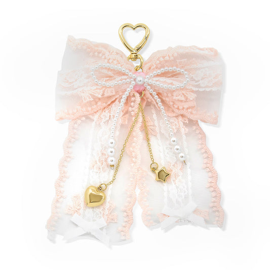 Sweet Bow Bag Charm - EVRYJEWELS