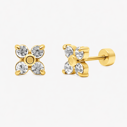 Hana Flat Back Earrings - EVRYJEWELS