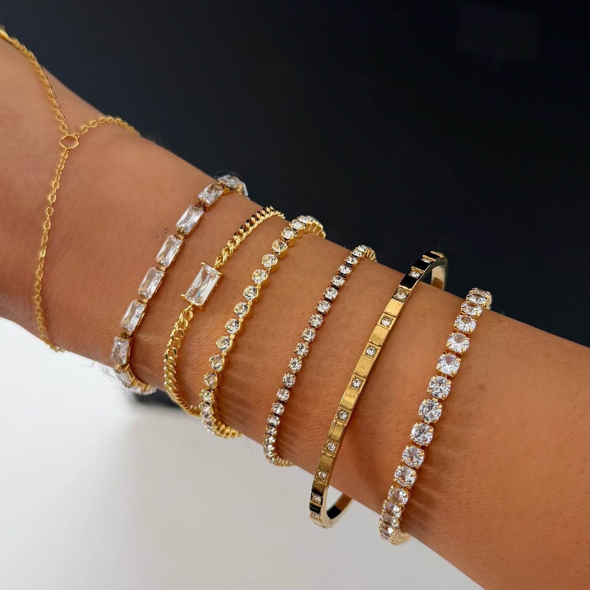 Romance Tennis Bracelet - EVRYJEWELS