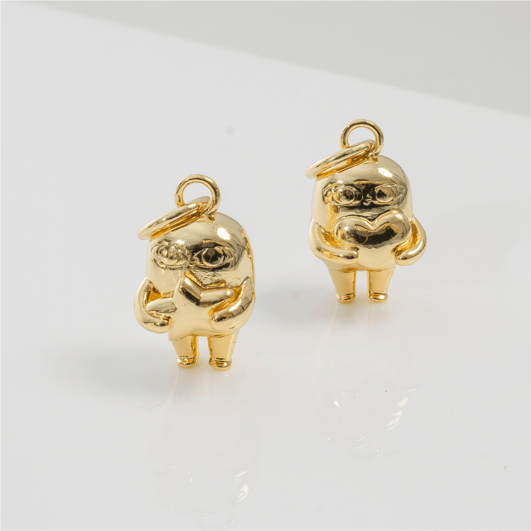 Ketnipz Bean Heart Charm - EVRYJEWELS