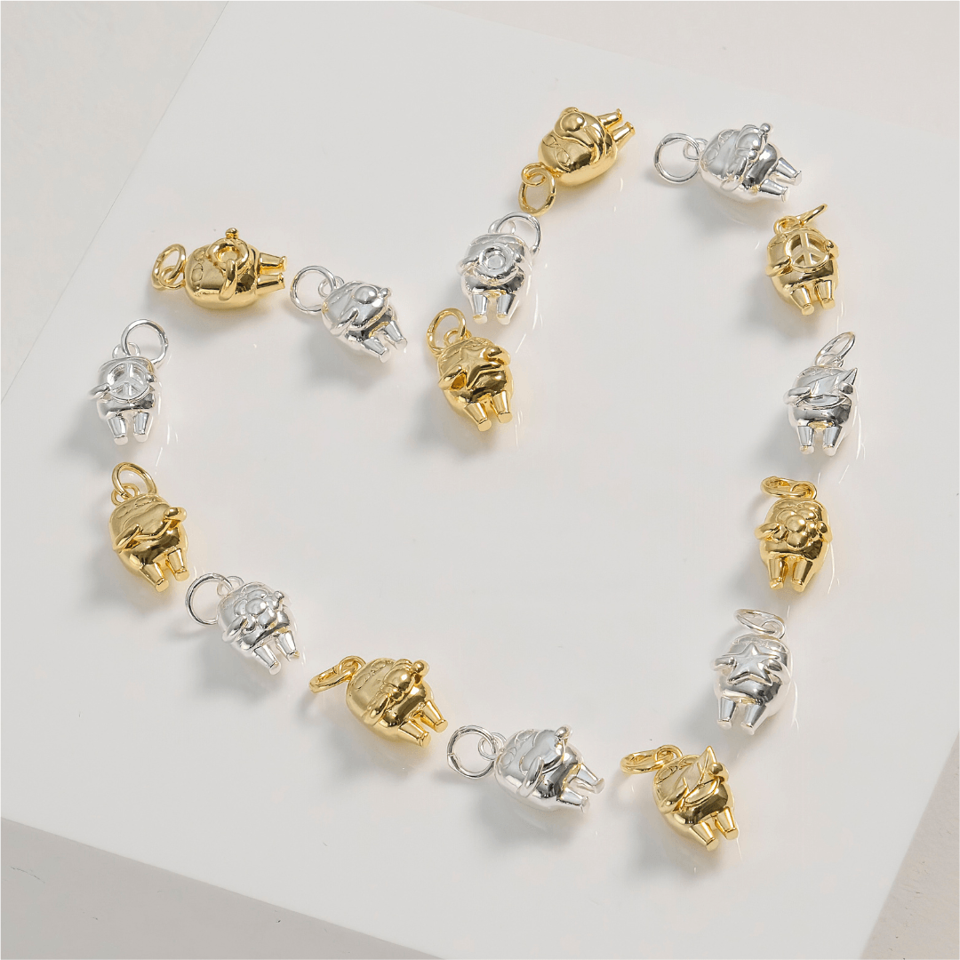 Ketnipz Bean Heart Charm - EVRYJEWELS