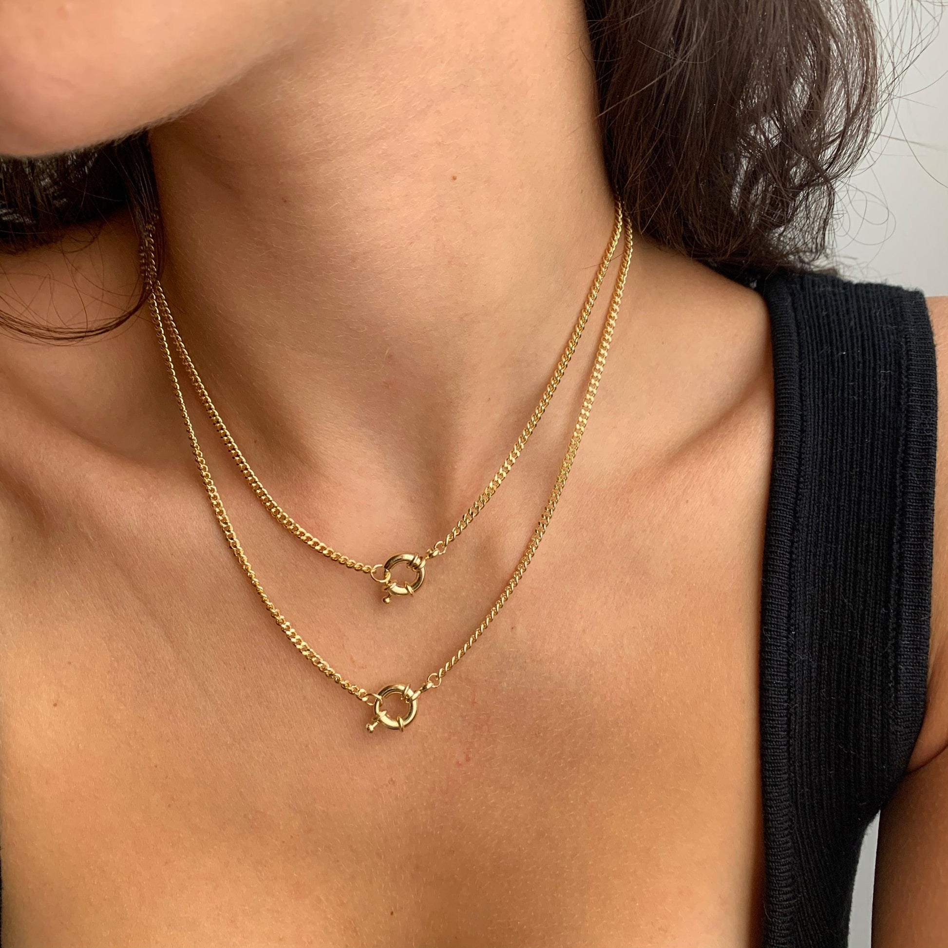 Locked in the Loop Necklace - EVRYJEWELS