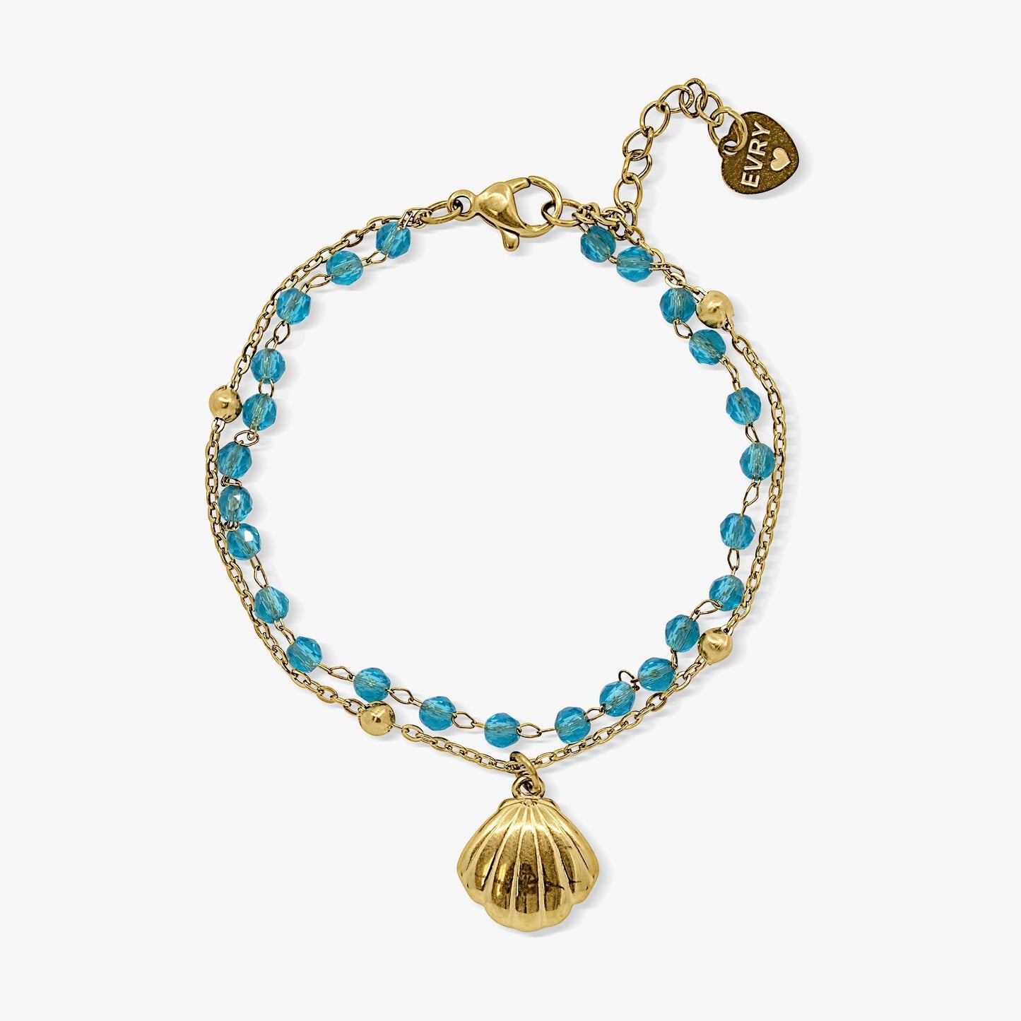 Double Layer Coastal Charm Bracelet - EVRYJEWELS