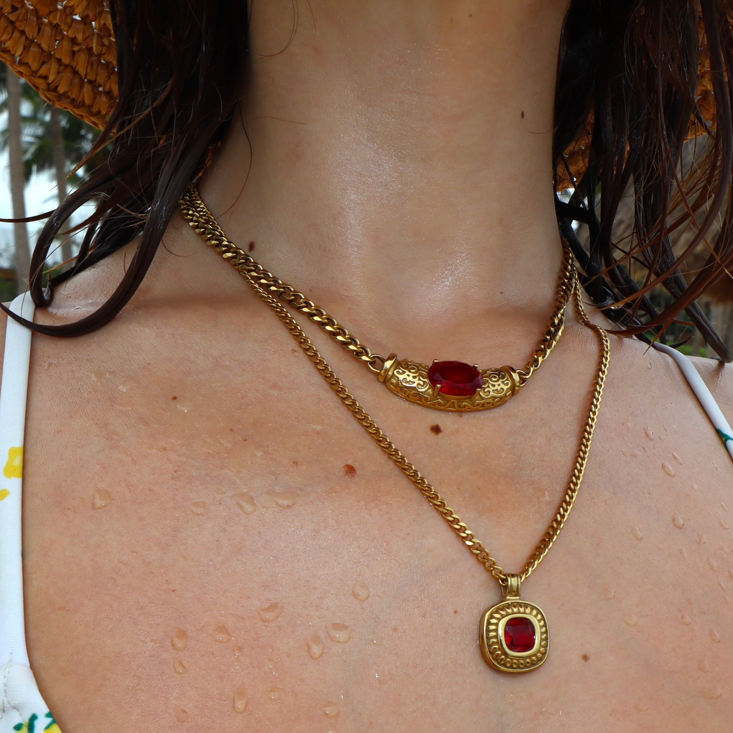 Dionysus Droplet Necklace - EVRYJEWELS
