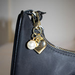 Girly & Pearly Bag Charm - EVRYJEWELS