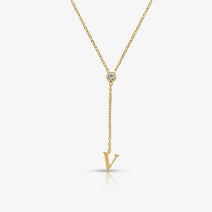 Love Letter Lariat Necklace - EVRYJEWELS