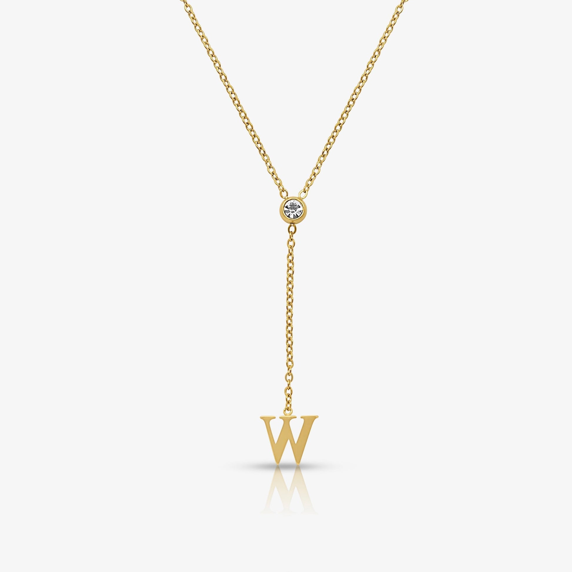 Love Letter Lariat Necklace - EVRYJEWELS