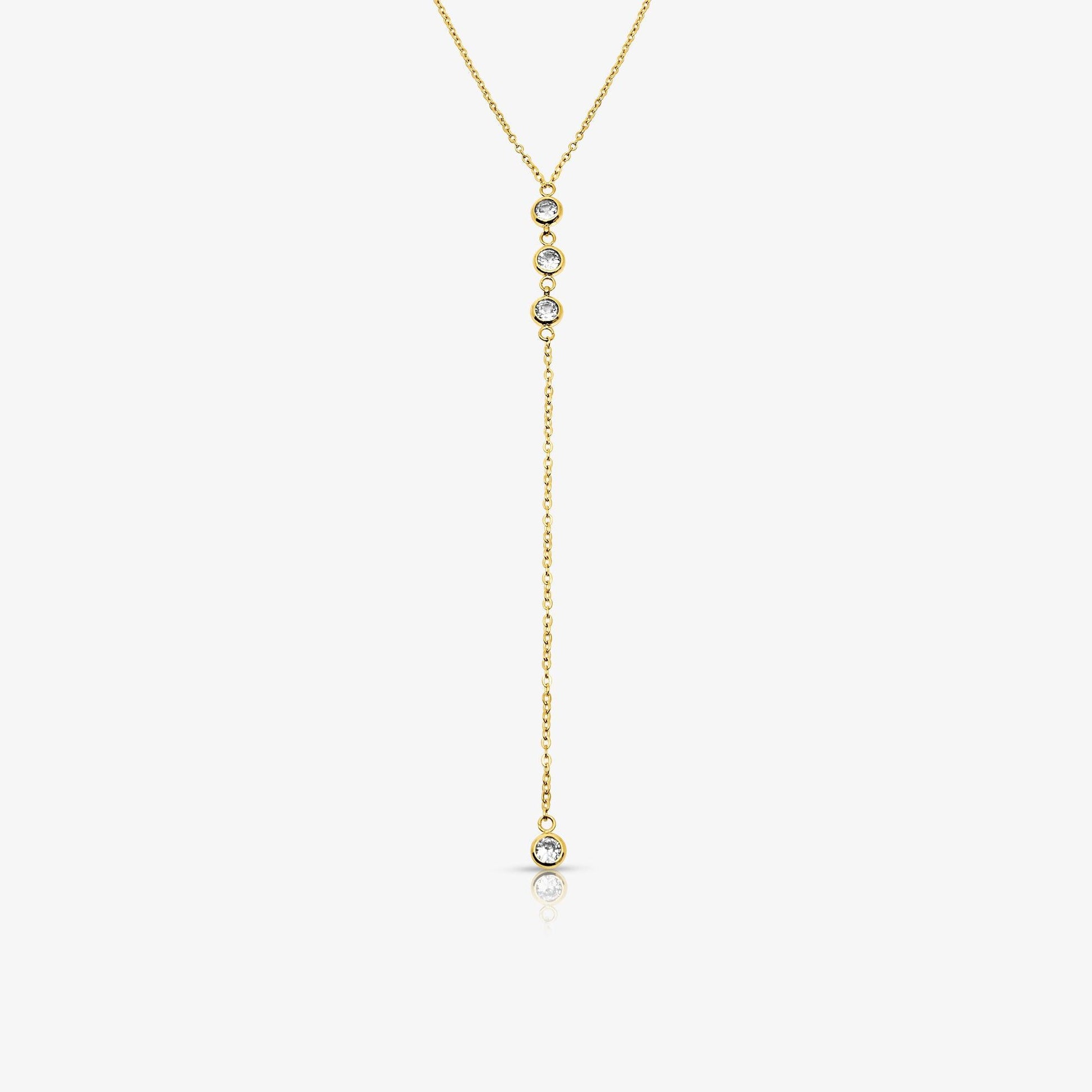 Touch of Glow Lariat Necklace - EVRYJEWELS