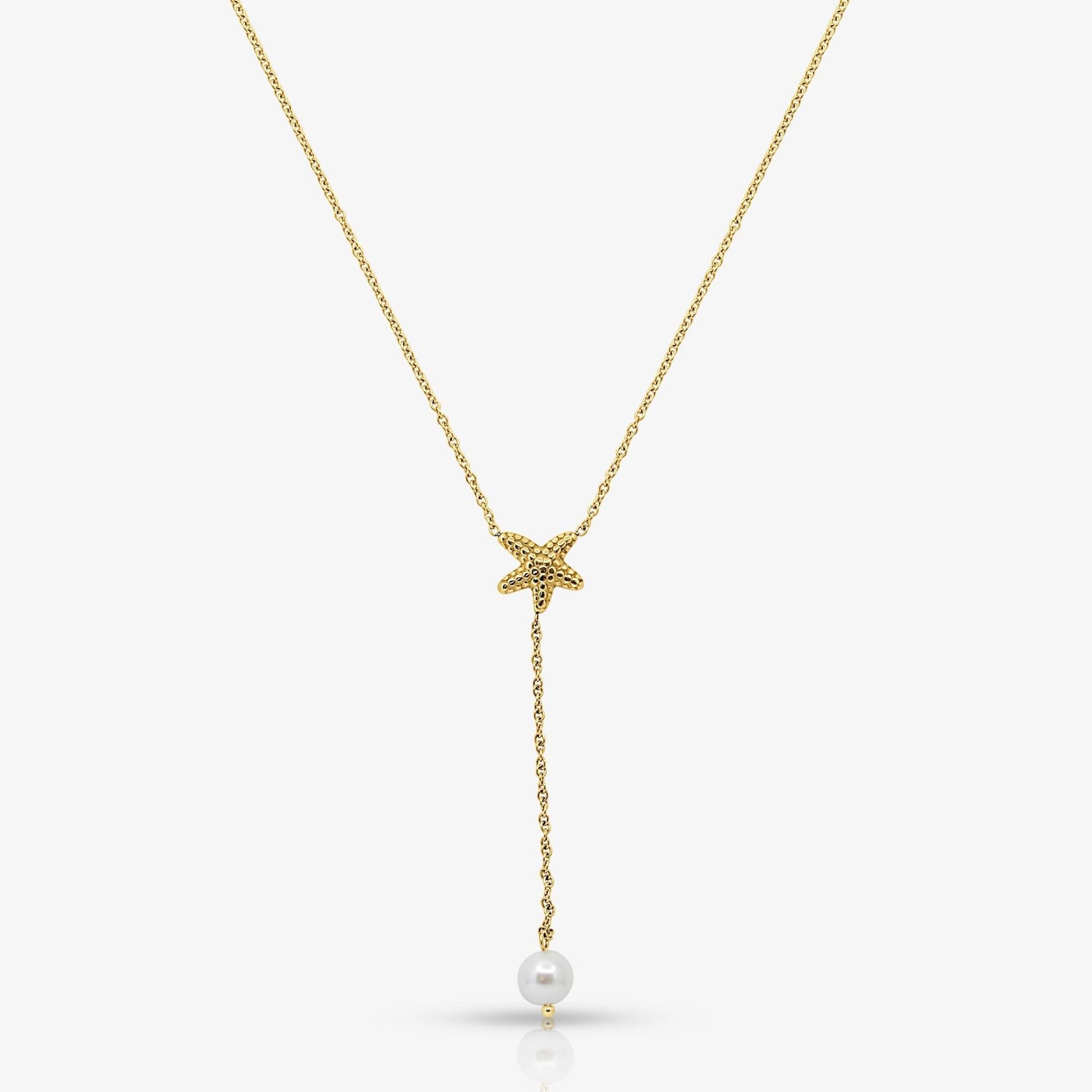 Pearly Sea Lariat Necklace - EVRYJEWELS