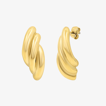 Twisted Icon Earrings - EVRYJEWELS